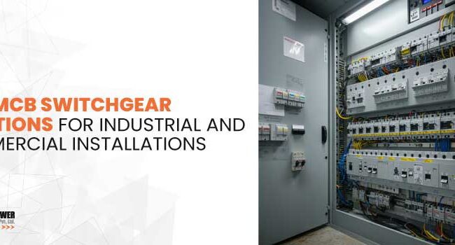 MCB Switchgear Industrial and Commercial Installations