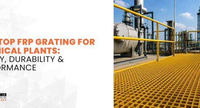 Grit Top FRP Grating for Chemical Plants