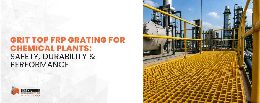 Grit Top FRP Grating for Chemical Plants